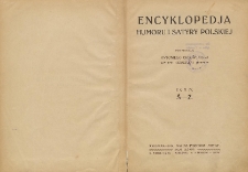 Encyklopedja humoru i satyry polskiej. T. 4, Ś-Ż