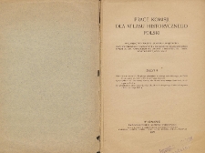 Prace Komisji dla atlasu historycznego Polski ; Wydawnictwo Polskiej Akademji Umiejętności przy współudziale Towarzystwa Naukowego Warszawskiego, Towarzystwa Naukowego we Lwowie i Poznańskiego Towarzystwa Przyjaciół Nauk, z. 2
