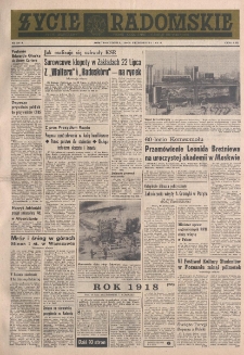 Życie Radomskie, 1978, nr 256