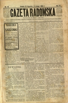 Gazeta Radomska, 1894, R. 11, nr 10