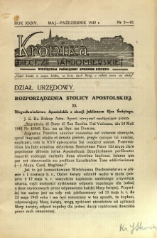 Kronika Diecezji Sandomierskiej, 1942, R. 35, nr 2/10