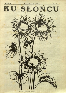 Ku Słońcu, 1927, R. 3, nr 2
