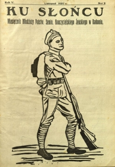 Ku Słońcu, 1929, R. 5, nr 2