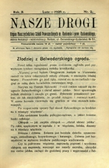 Nasze Drogi, 1928, R. 2, nr 2