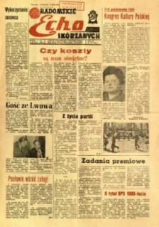 Radomskie Echo Skórzanych, 1966, R. 11, nr 26