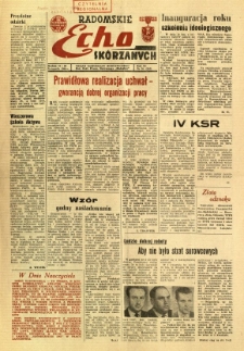 Radomskie Echo Skórzanych, 1966, R. 11, nr 30