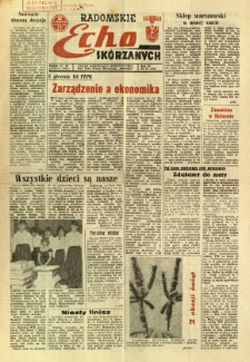 Radomskie Echo Skórzanych, 1966, R. 11, nr 33
