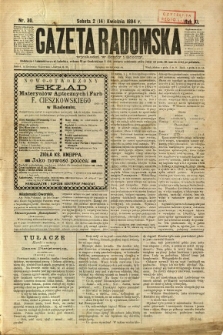 Gazeta Radomska, 1894, R. 11, nr 30