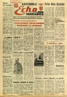 Radomskie Echo Skórzanych, 1967, R. 12, nr 17
