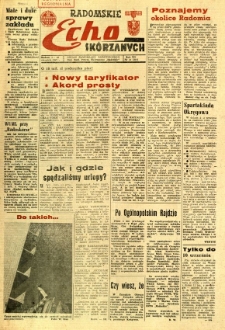Radomskie Echo Skórzanych, 1967, R. 12, nr 21