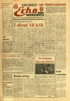 Radomskie Echo Skórzanych, 1968, R. 13, nr 19