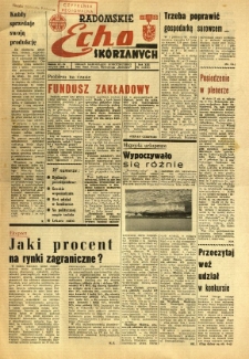 Radomskie Echo Skórzanych, 1968, R. 13, nr 22