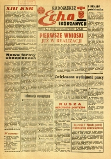 Radomskie Echo Skórzanych, 1968, R. 13, nr 28