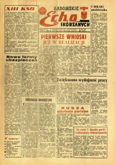 Radomskie Echo Skórzanych, 1968, R. 13, nr 28