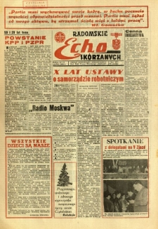 Radomskie Echo Skórzanych, 1968, R. 13, nr 34
