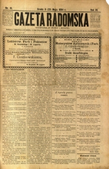 Gazeta Radomska, 1894, R. 11, nr 41