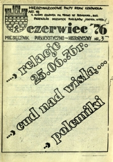 Czerwiec '76, 1981, nr 3
