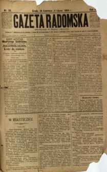 Gazeta Radomska, 1894, R. 11, nr 55