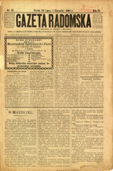 Gazeta Radomska, 1894, R. 11, nr 61