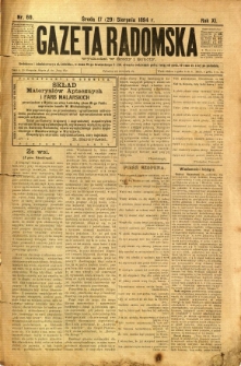 Gazeta Radomska, 1894, R. 11, nr 69