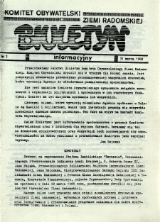 Biuletyn Informacyjny, R. 1989, nr 1