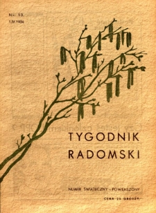 Tygodnik Radomski, 1934, R. 2, nr 13