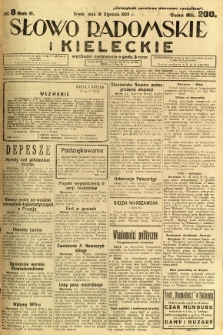 Słowo Radomskie i Kieleckie, 1923, R.2, nr 8