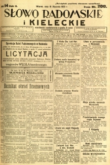 Słowo Radomskie i Kieleckie, 1923, R.2, nr 14