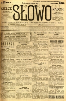 Słowo, 1923, R.2, nr 29