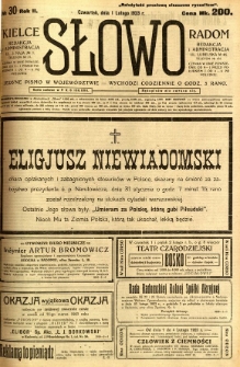Słowo, 1923, R.2, nr 30