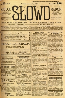 Słowo, 1923, R. 2, nr 32