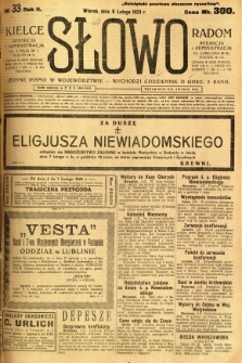 Słowo, 1923, R. 2, nr 33