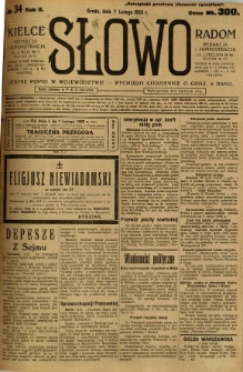 Słowo, 1923, R. 2, nr 34