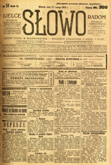 Słowo, 1923, R. 2, nr 51