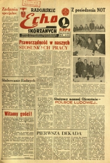 Radomskie Echo Skórzanych, 1969, R. 14, nr 16