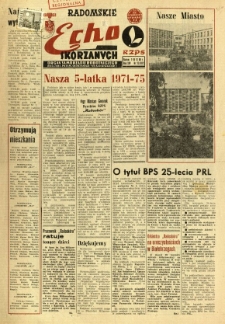 Radomskie Echo Skórzanych, 1969, R. 14, nr 23