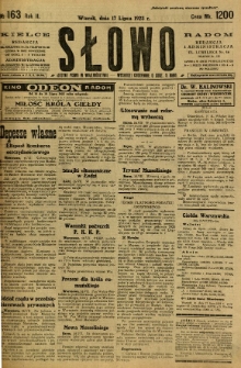 Słowo, 1923, R. 2, nr 163