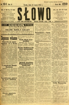 Słowo, 1923, R. 2, nr 164
