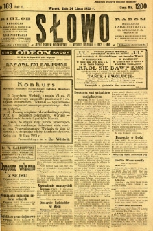 Słowo, 1923, R. 2, nr 169