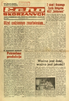 Radomskie Echo Skórzanych, 1981, R. 26, nr 26