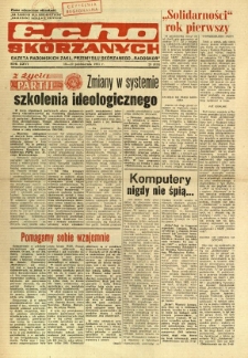 Radomskie Echo Skórzanych, 1981, R. 26, nr 29