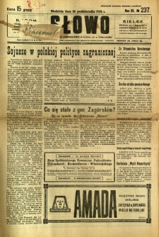 Słowo, 1928, R. 7, nr 237