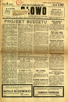 Słowo, 1928, R. 7, nr 242