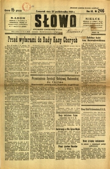 Słowo, 1928, R. 7, nr 246