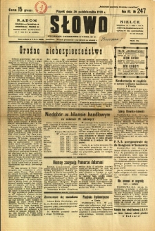 Słowo, 1928, R. 7, nr 247