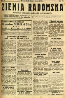 Ziemia Radomska, 1931, R. 4, nr 51