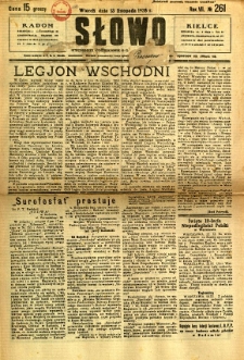 Słowo, 1928, R. 7, nr 261