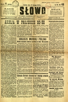 Słowo, 1929, R. 8, nr 48