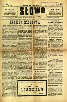 Słowo, 1929, R. 8, nr 55