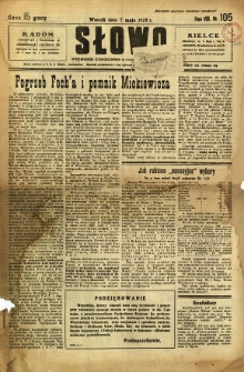 Słowo, 1929, R. 8, nr 105